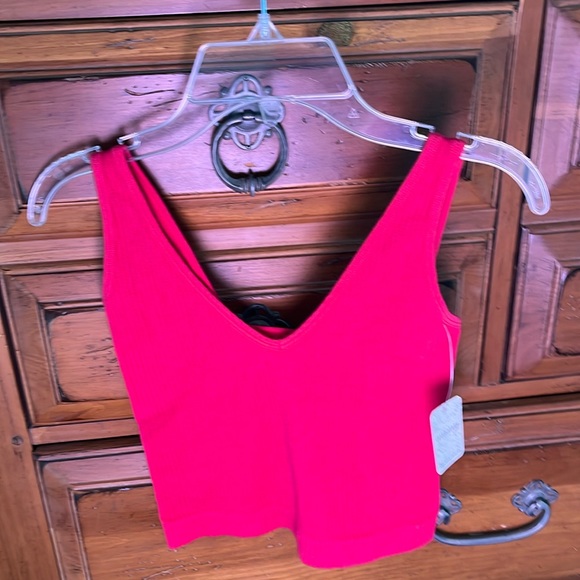 FP Movement by Free People Other - NWT Free People Cherry Ribbed Cami, Size XS/S.